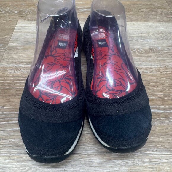 The North Face Burke Shoe Navy blue Suede/Mesh Shoe Women's Size 7 - Picture 2 of 7